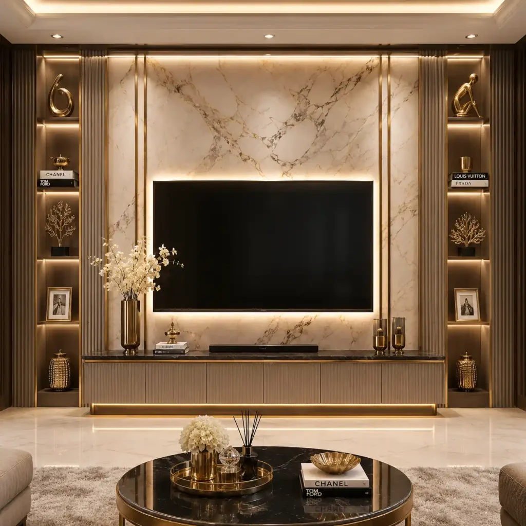 Backdrop tv luxury