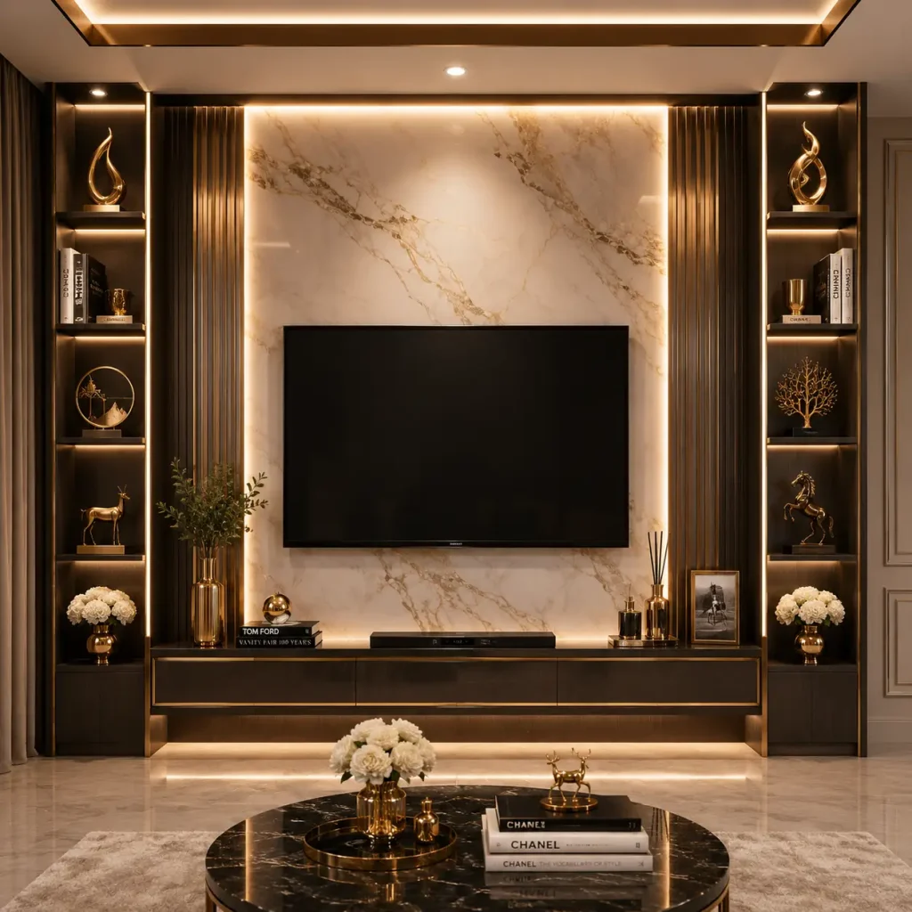 Backdrop tv luxury