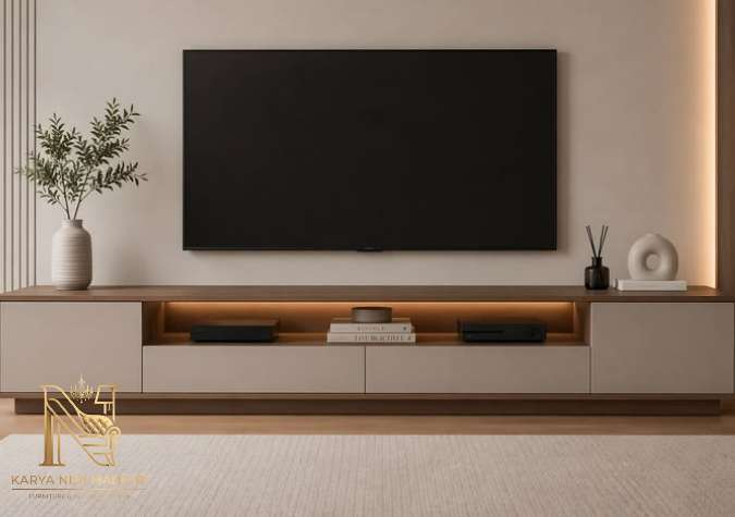 Jasa Kabinet TV Tangerang Custom Cepat 7 Hari Jadi